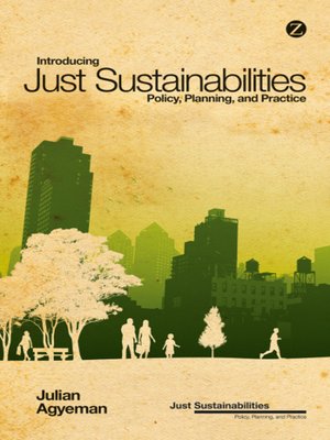 cover image of Introducing Just Sustainabilities